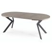 Kihúzható étkezőasztal 100–250 cm méretben, beton/fekete színben LUKAS