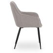 Stolička v sivej farbe – MALAGA