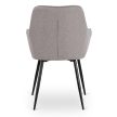 Stolička v sivej farbe – MALAGA