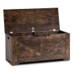 Storage Bench Rustic Oak 100 cm MARGOT