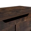Storage Bench Rustic Oak 100 cm MARGOT