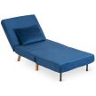 Recliner armchair MARRY dark blue