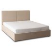 Ágy 180x200 cm méretben, ágyneműtartóval, bézs színben, kordbársony kárpittal MARSYLIA