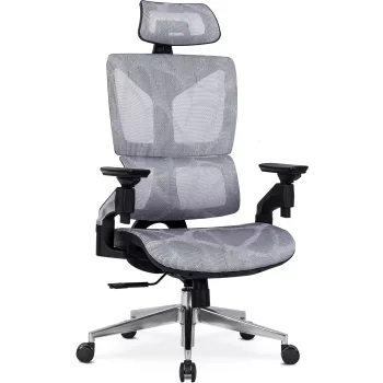   Forgószék ergonomikus kialakítással, szürke színben. MARTIN