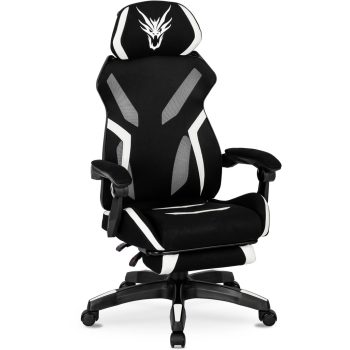 Gaming forgószék fekete/fehér színben MAXIMO
