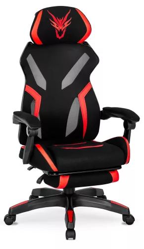 Gaming forgószék fekete/piros színben. MAXIMO