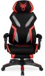Gaming forgószék fekete/piros színben. MAXIMO
