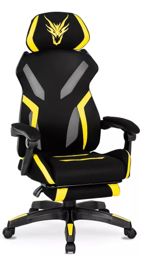 Gaming forgószék fekete/sárga színben. MAXIMO