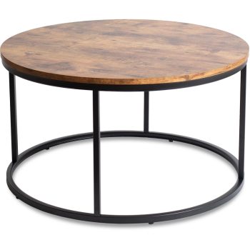 Asztal rusztikus tölgy színben TIM MAX