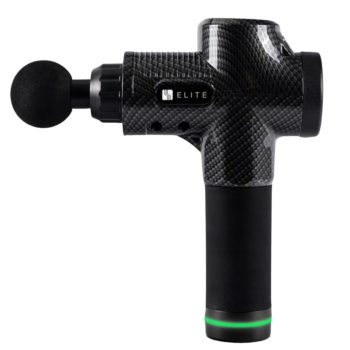   Masszázspisztoly 10 cserélhető fejjel fekete színben – ME-MG09