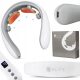Nyakmasszírozó fűtés funkcióval fehér / szürke színkombinációban – ME-NM03