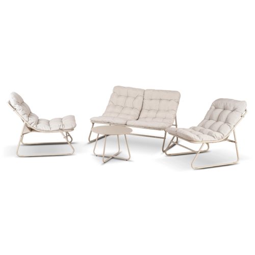 Kerti bútor szett bézs színben – MEGARA