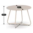 MEGARA Garden Furniture Set Beige