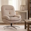 Forgó pihenőfotel bézs színben - MESA