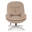 Forgó pihenőfotel bézs színben - MESA