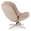 Forgó pihenőfotel bézs színben - MESA