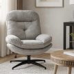 Forgó pihenőfotel szürke színben - MESA