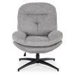 Forgó pihenőfotel szürke színben - MESA