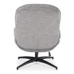 Forgó pihenőfotel szürke színben - MESA