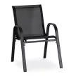 Outdoor Furniture Set Black MINNESOTA