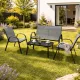 MINNESOTA Garden Furniture Set Grey