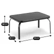 MINNESOTA Garden Furniture Set Grey