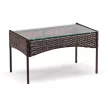 MISSISIPI Garden Furniture Set Brown/Beige