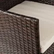 MISSISIPI Garden Furniture Set Brown/Beige
