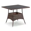 MORADO Garden Furniture Set Brown/Beige