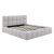 Manželská posteľ MURCJA 160x200 sivá bouclé