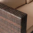 NEGRO Garden Furniture Set Brown/Beige