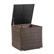 NEGRO Garden Furniture Set Brown/Beige