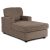 Beige Corduroy Lounge Armchair NEO