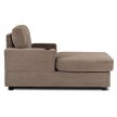 Beige Corduroy Lounge Armchair NEO