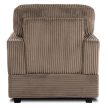 Beige Corduroy Lounge Armchair NEO
