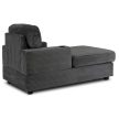 Grey Corduroy Lounge Armchair NEO