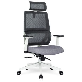   Forgószék ergonomikus kialakítással, szürke színben. NICKI