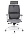 Forgószék ergonomikus kialakítással, szürke színben. NICKI