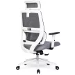 Forgószék ergonomikus kialakítással, szürke színben. NICKI