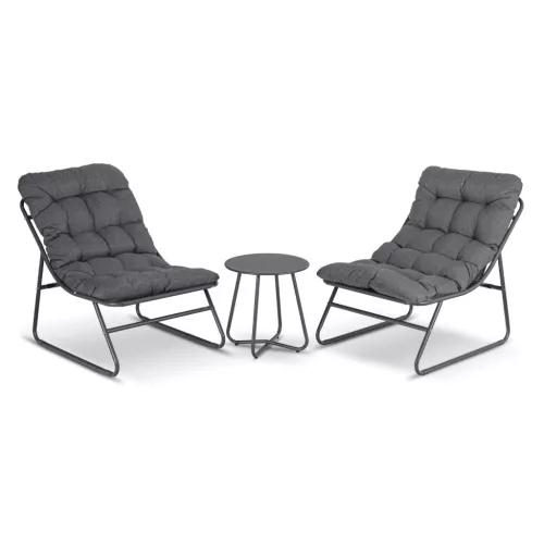 Szék BARI fekete bársony