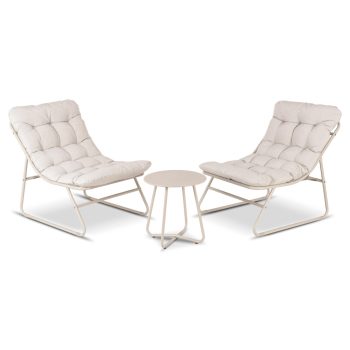 Kerti bútor szett bézs színben – NIKEA