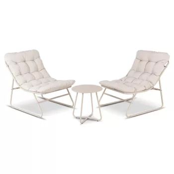 Záhradný nábytok set béžová – NIKEA