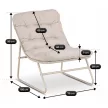 NIKEA Garden Furniture Set Beige