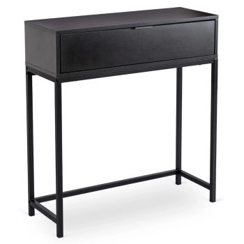 PETRA fésülködőasztal fekete