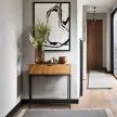 PETRA Dressing Table Oak/Black