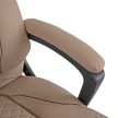 Forgószék bézs színben, műbőr kárpittal. PHONIX