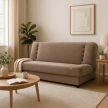 Extendable sofa in beige color - Piano
