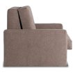 MILAN 1 Pull-Out Chair Bed Beige