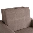 MILAN 1 Pull-Out Chair Bed Beige