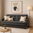 Set of 2 pull-out sofas STELLA grey